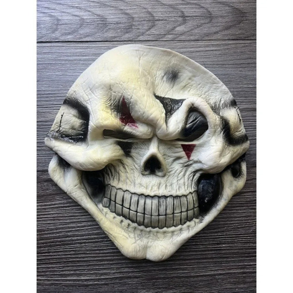 Vintage Skull Skeleton Mask Halloween - Picture 1 of 3